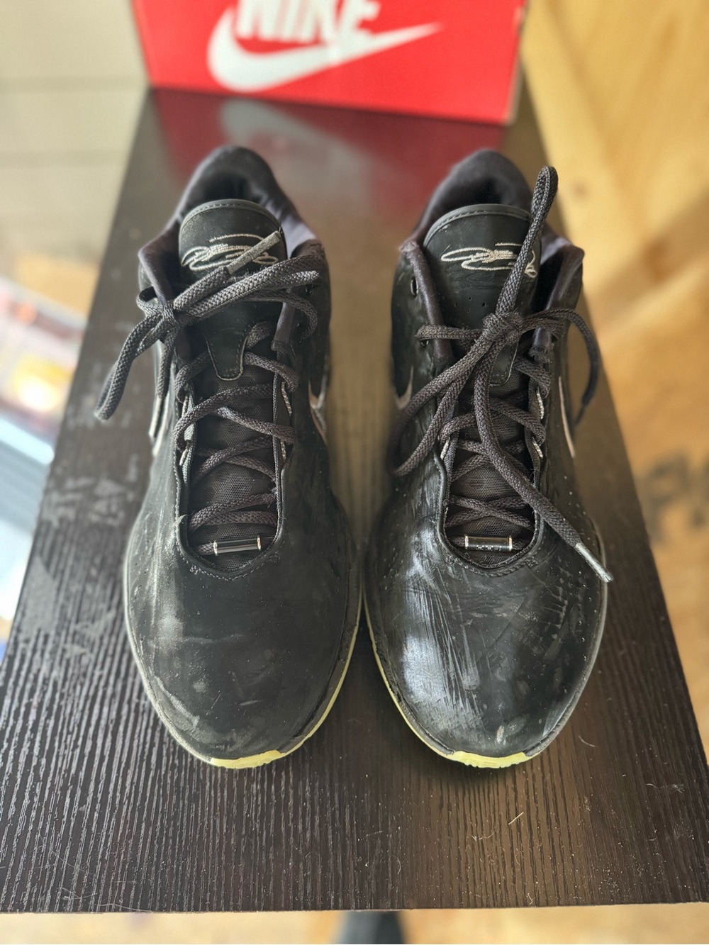 Nike LeBron 21 “Tahitian” Black Teal Basketball Sneakers - Picture 2 of 5